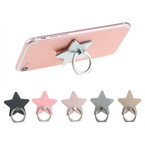 Universal Phone Bracket For Iphone 6s 7 Star Shaped Mobile Phone Ring Bracket Moblie Phone Holder For Cell Phones