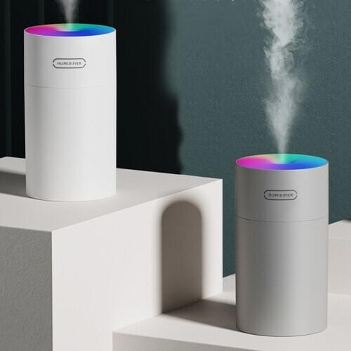 Humidifier Essential Oil Aroma Diffuser Cool Mist Maker Air Purifier Aroma Anion Mist Maker Timing USB Ultrasonic Dazzle Cup