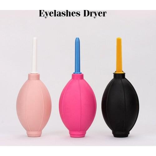 Eyelashes Dryer Silicon Air Blower for Eyelash Extensions Glue Ball Grafting Eyelash Dry Blowing Balloons Manually Dry Glue