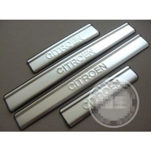 High quality Stainless Steel Scuff Plate door sill/for 2008-2011 for Citroen C-quatre