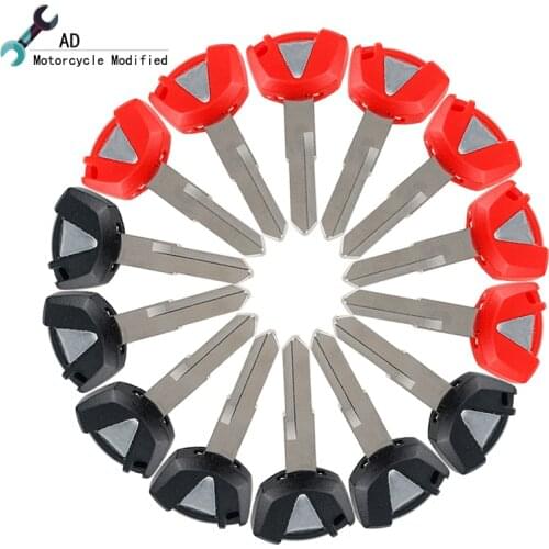 50 pcs Motorcycle Uncut Blade Blank Key For Kawasaki Ninja ZX6R ZX10R ZZR400 Z750 Z800 Z1000 VERSYS ER6N ER6F ER6R Accessories