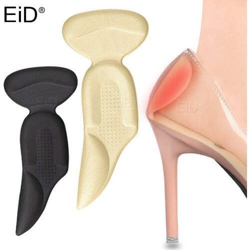 4D Soft Sponge Pointed High Heels Insole for Flat Foot Pain Relief Massage Arch Support Shoes Pads Heel Protector Insert Soles