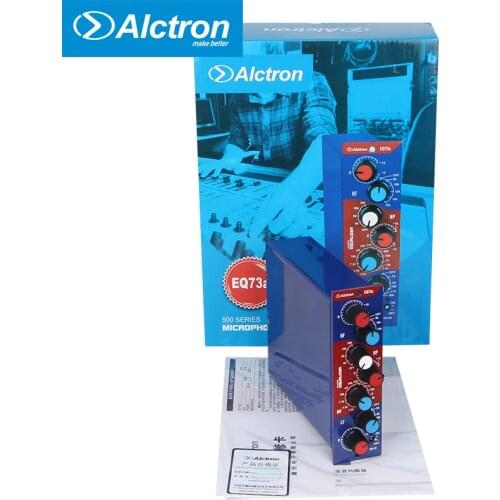 Alctron EQ73a 500 series high quality equalizer microphone/Instrument preamplifier use for recording and stage performance
