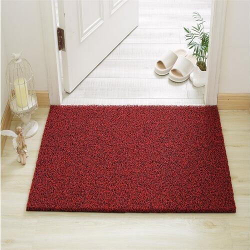 Beibehang High-end wire ring floor mats home entry entrance corridor rub floor mats bathroom toilet mat custom plastic floor mat