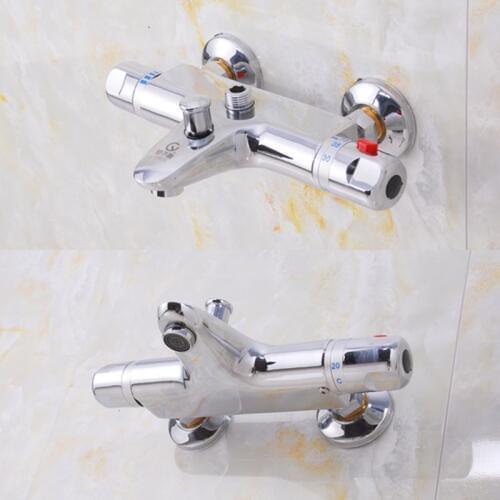 Free shipping hot sale bathtub shower thermostatic faucet quality shower mixer constant temperature valve bathroom taps FT-16