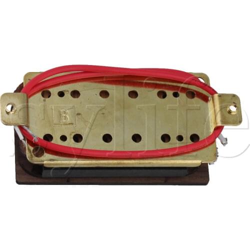 L70mm W38mm Rosewood 50mm Bridge Humbucker for Electric Guitar Brown