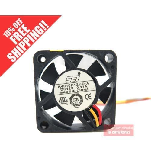 SEI A4010H12UD-A 12V 0.17A 4CM 4010 cooling fan
