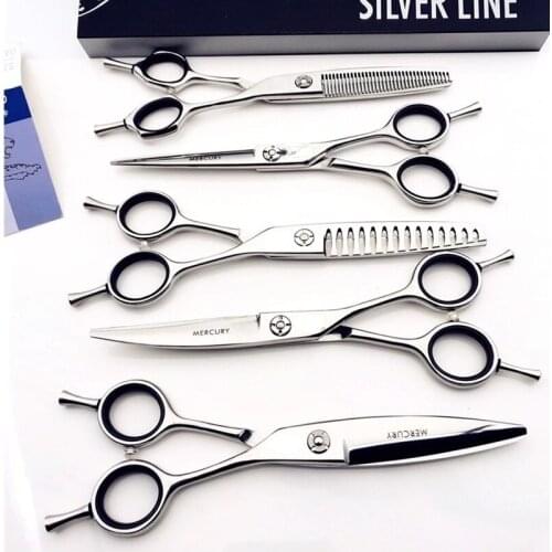 6 Inch Beauty Salon Cutting Tools Barber Shop Hairdressing Scissors Styling Tools Professional Hairdressing Scissors Set
