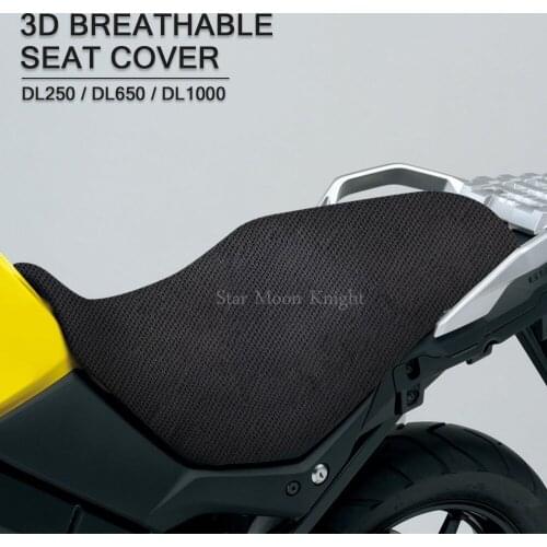 Motorcycle Seat Cool Cover Prevent Bask In Seat Scooter Heat Insulation Cushion Cover for SUZUKI V-Strom DL250/DL650/DL1000