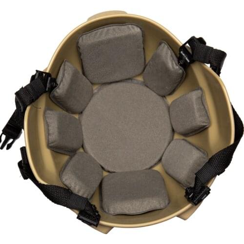 Memory Foam Universal Shock Absorbing Airsoft Helmet Pads Replacement Mat Cycling Motorcycle for Fast Mich CS ACH FMA USMC PASGT