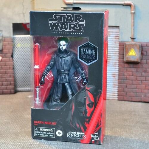 Genuine Hasbro Star Wars Darth Nihilus Game Edition Limited 6-inch Movable Model Joint Movable Figure Model