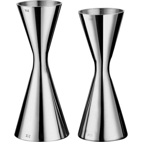 HOT Stainless Steel Measure Cup Double Head Bar Party Wine Cocktail Shaker Jigger