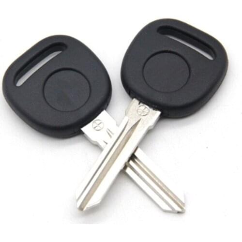DAKATU Uncut Transponder Ignition Key Case Blank For Chevrolet Cobalt Corvette Car key shell case