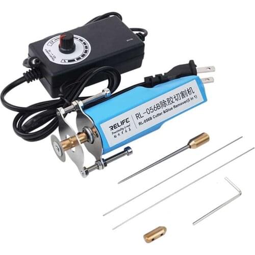 RL-056B 2 In 1 LCD Screen OCA LOCA Glue Remover Machine Phone Screen Cutting Machine Glue Adhesive Remove Clean Tools Kit