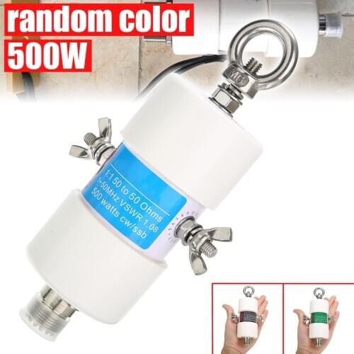 Waterproof Balun 160m-6m Bands 1.8-50MHz 500W 1:1 Voltage Balun Universal Waterproof HF Balun for Shortwave Antenna Balun