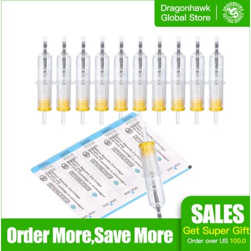 20 PCS Boxed Sterilized Standard Magnum M1 Tattoo Cartridge Needles Permanent Makeup Accessories