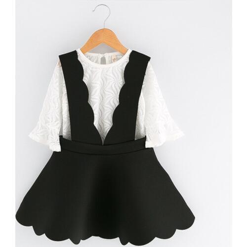 2019 new summer Girls Kids Mesh top and dress comfortable cute baby Clothes Children Clothing