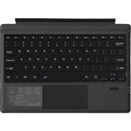 Wireless Keyboard with Touchpad for Microsoft/Surface Pro 3, Ultra-Slim Portable Bluetooth Wireless Keyboard