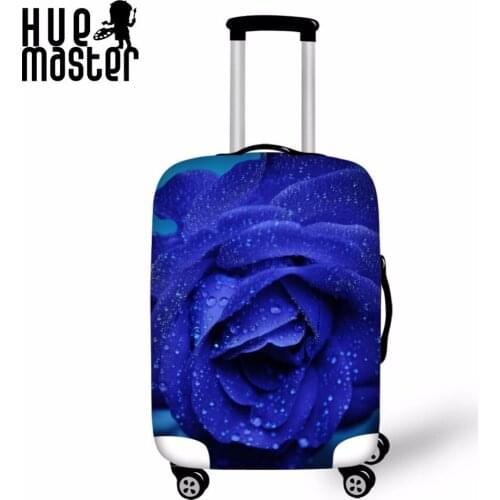 Case Cover Travel Accessories Suitcase Protective Covers Elasticity Luggage Covers Rose Leaves Male Female Suitcase Dust Cover