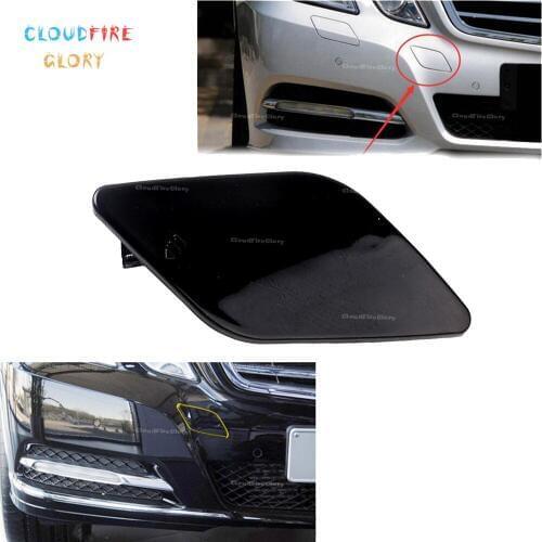 CloudFireGlory 2128850126 Front Bumper Tow Eye Hook Cap Cover Random Color For Mercedes-Benz W212 2008-2013 E300 E350 E320 E500