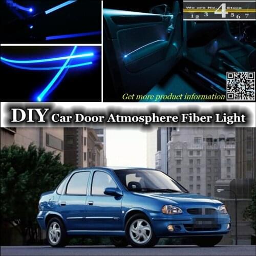 For Buick Sail interior Ambient Light Tuning Atmosphere Fiber Optic Band Lights Inside Door Panel illumination (Not EL light)