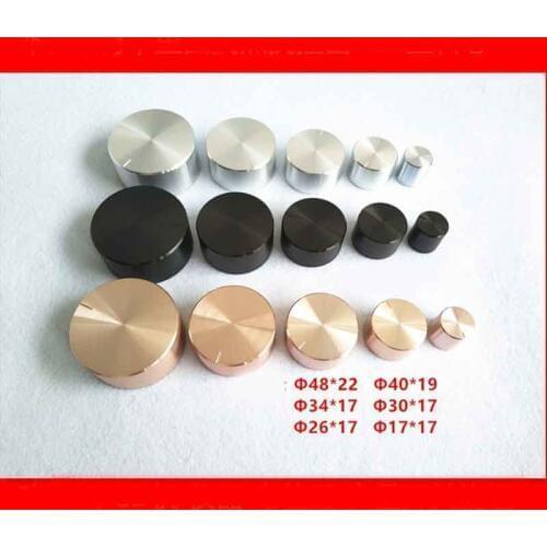 KYYSLB 17*17 26*17 30*17 34*17 40*19 48*22MM Volume Potentiometer Knob Transfer Switch Amplifier Chassis CD Plum Blossom Knob