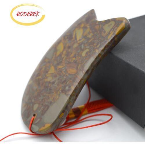 Jade Guasha Board Natural Stone Massage Gua Sha Tools Chinese Therapy Stone Body Health Massager Slimming Product