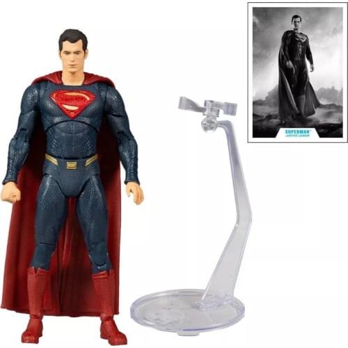 Original 7-Inch Mcfarlane Toys Dc Multiverse Justice League Superman Action Figure Model Decoration Collection Toy Birthday Gift