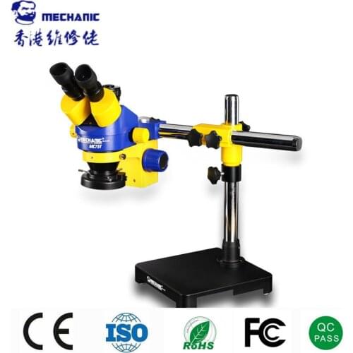MECHANIC Microscope Base Digital Microscope Stand Magnifier Camera Stand Holder Adjustable Bracket Universal Support Base
