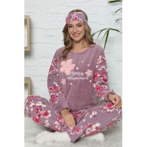 Pijama Evi Womens Plush Pajamas