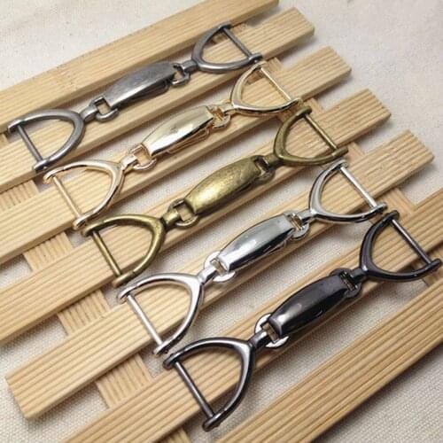 2 Pcs/lot 9.5 Cm Fur Coats Buckles Button Zinc Alloy Metal Fastener Combined Buttons for Bags Repairing Diy Sewing Accessories