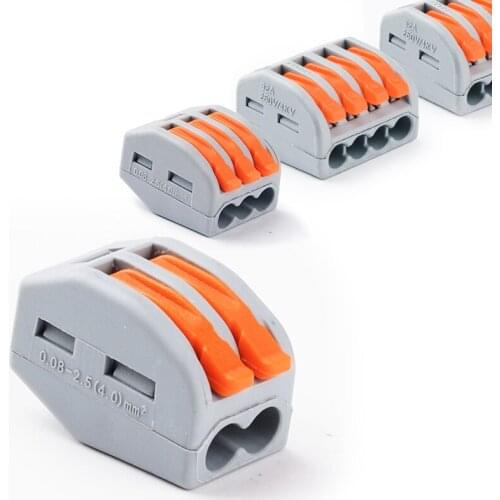 Connector 412 32A Universal Compact Electric Cable Lighting Conector Wiring Conductor Terminal Block