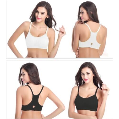 Shock-proof non-steel ring beautiful back no trace running sports bra, adjust the convergence of underwear D3980