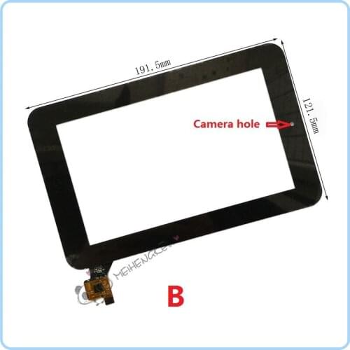 New 7 Inch Touch Screen Digitizer Glass Sensor Panel For QSD E-C7036-02