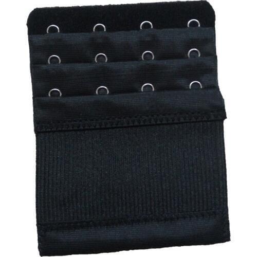 Ladies 4 Rows 3 Hooks Bra Extender Women Bra Clasp Extension Elastic On Strap Soft Bra Band Extenders Accessories