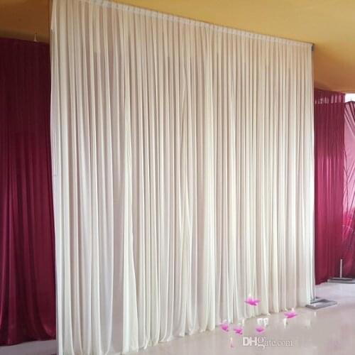 3m*3m backdrop for Party Curtain festival Celebration wedding Stage Performance Background Drape Drape Wall valane backcloth
