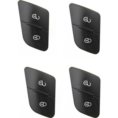 4Pcs 3C0962125B Drivers Side Central Door Lock Switch Button For VW Passat B6 3C 3C0 962 125B