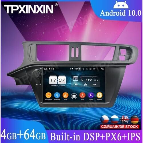 For Citroen C3-XR 2005-2011 Android 10 Car No DVD Player GPS Navigation Multimedia Player Radio Tape Recorder Head Unit DSP ISP