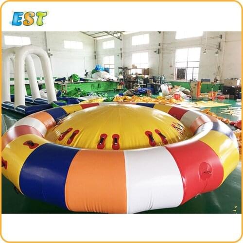Cheap Price 12 Seats Commercial Tube Inflatable Flying Disco Water Sport Boat For Sale
