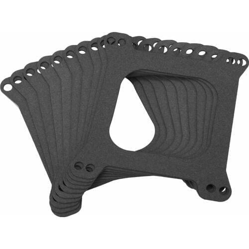 NEW-Holley Edelbrock Carter Carb Gaskets (10) Carburetor Open 4 bbl.SBC BBC 350