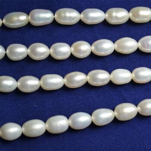 Wholesale 10 strands Natural Fresh Water Pearl Beads 7-8 mm Pearl loose