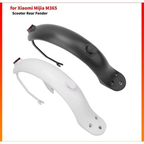 Scooter Rear Fender Mudguard Fender Guard With Taillight and Hook For Xiaomi Mijia M365 Electric Scooter Replacement Accessories
