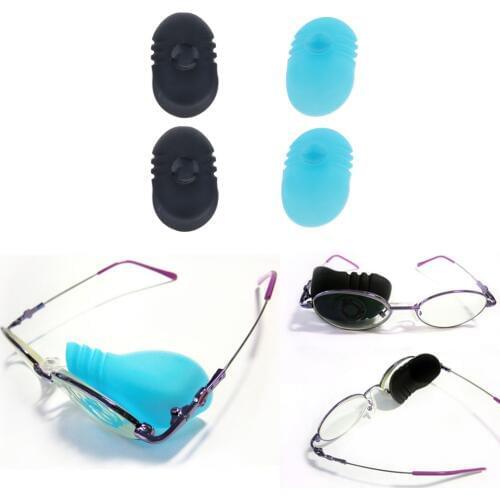 1 Pair Children Kids Lazy Eye Strabismus Amblyopia Suction Bandages Glasses Patch Black Blue