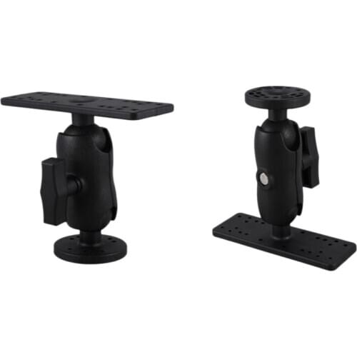 360 Degree Swivel Universal Marine Kayak Electronic Fish Finder Mount Fishfinder GPS Plate Rotating Boat GPS Supporter