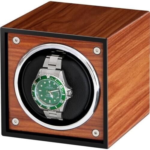 Watch Winder Box Accessories Display Mechanical Single Rotating watch uhrenbeweger for men Automatic watch