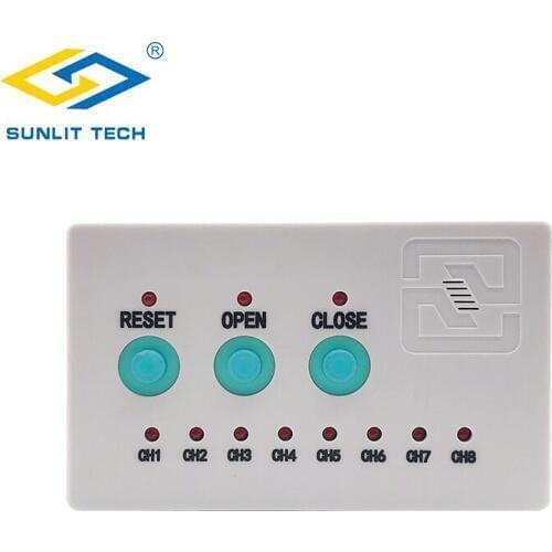 Water Leak Detector Central Unit for Home Security Wired Water Leakage Controller Alarm System WZ808