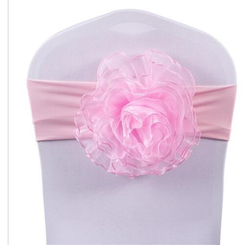 FERR SHIPPING 100pcs New organza chair sashes bow wedding party decoration and,wedding product decoration high qulity