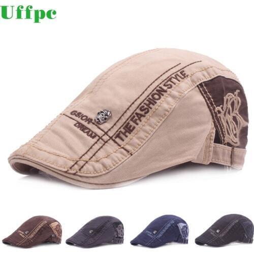Cap For Men New Newsboy Caps Ivy Hat Spring Movie Star Retro Driving Men Wool Cotton Hat Mens autumn Hats Women Hat