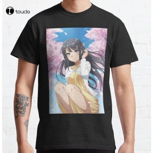 Mai Sakurajima 5 Classic T-Shirt Tee Shirt