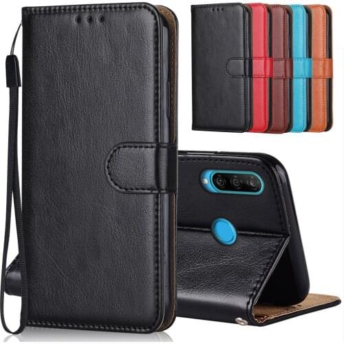 Folio Leather Case For Huawei P Smart FIG-LX1 2021 Plus 2019 Z S P20 P30 P40 Pro Plus P8 P9 Lite mini E Wallet Case PSmart cover